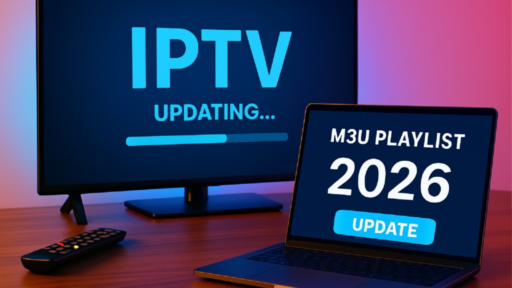 Imagem ilustrativa sobre Como Atualizar Lista IPTV em 2026: Guia Rápido e Completo