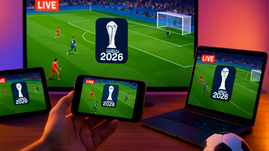 Imagem ilustrativa sobre Como Ver os Jogos da Copa do Mundo 2026 em Qualquer Dispositivo