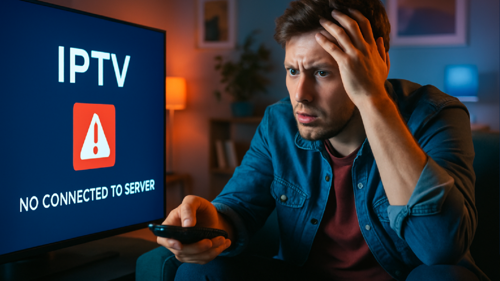 Imagem ilustrativa sobre IPTV Não Conecta ao Servidor? Veja Como Resolver em 2026