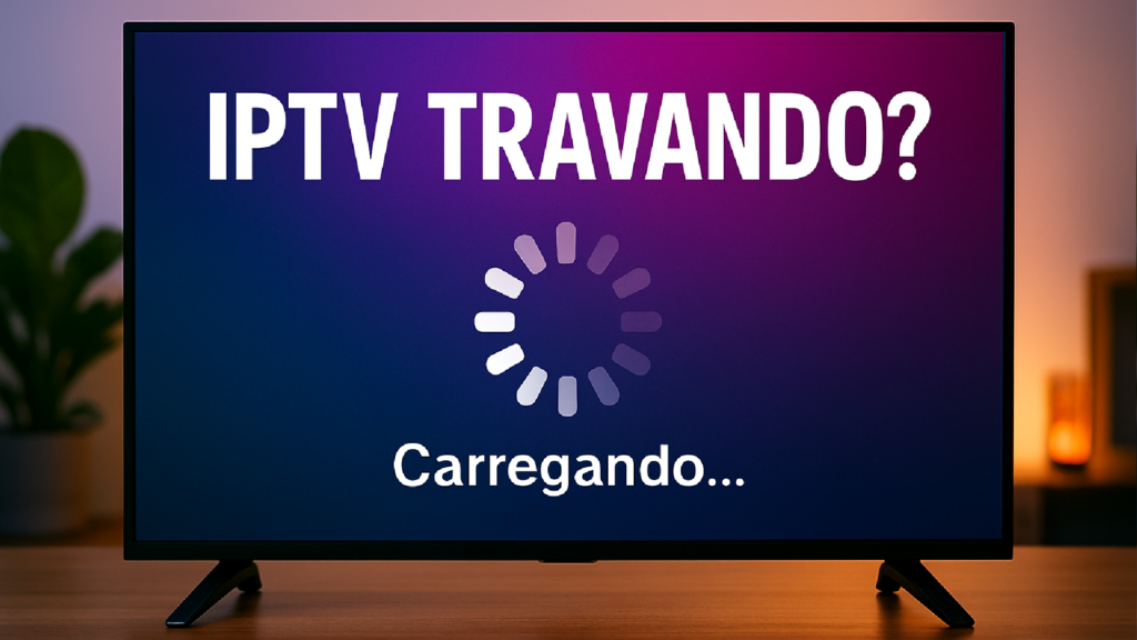 Imagem ilustrativa sobre IPTV Travando? 7 Soluções para Assistir Sem Interrupções em 2026