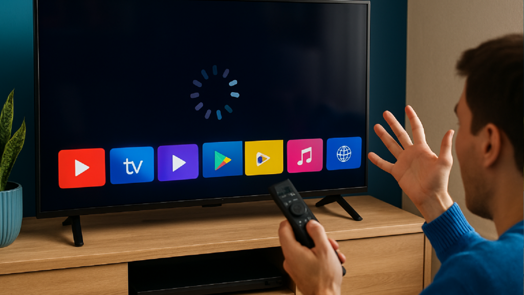 Imagem ilustrativa sobre Por Que Sua Smart TV Está Travando? Veja Como Resolver.